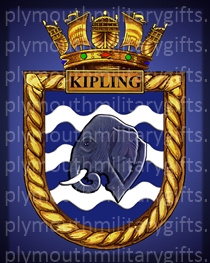 HMS Kipling Magnet